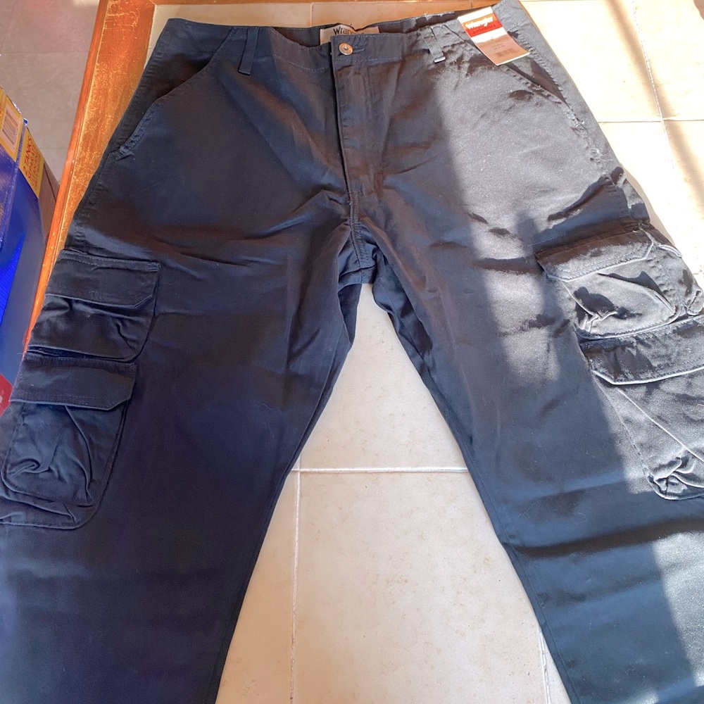 Mens Wrangler Cargo Jeans